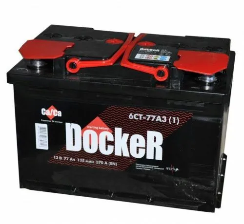 Аккумулятор DOCKER 77 R+
