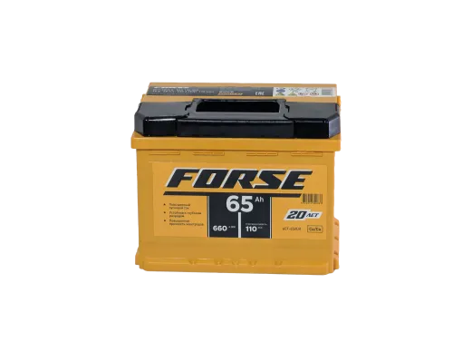 Фото Аккумулятор FORSE 65 Ач, 660 А, 12 v, Обратная R+ (0), DIN L2, B13