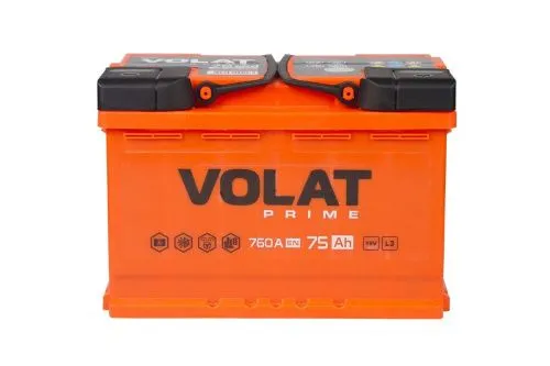Аккумулятор VOLAT Prime 75 L+