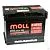 Аккумулятор MOLL M3+ 62 Ач, 600 А, 12 v, Обратная R+ (0), DIN L2, B13
