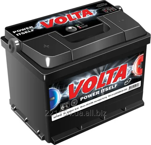 Аккумулятор VOLTA 6CT-50 АЗ 55 L+