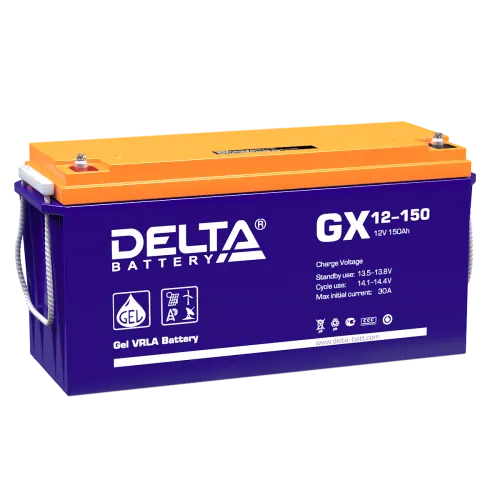 Аккумулятор DELTA GX AGM 150 Ач, 12 v, Прямая L+ (1) фото