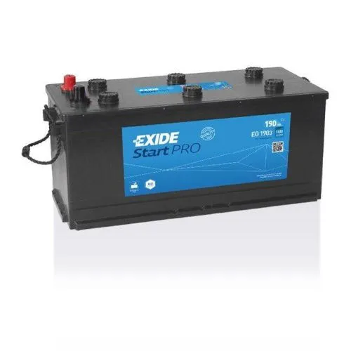 Аккумулятор EXIDE StartPro 190 Ач, 1100 А, 12 v, Обратная L+ (3) euro, D5 (B), B00 фото