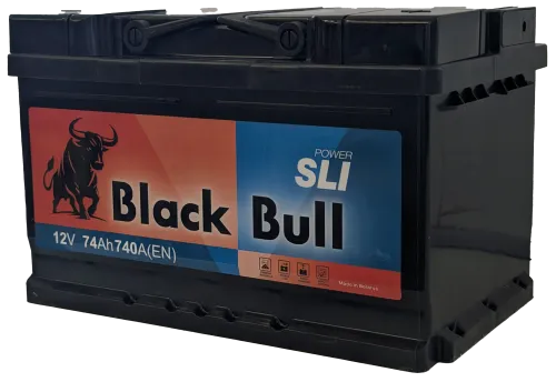 Фото BLACK BULL SLI 74  низк, Ач, 740 А, 12v, Обратная R, LB3
