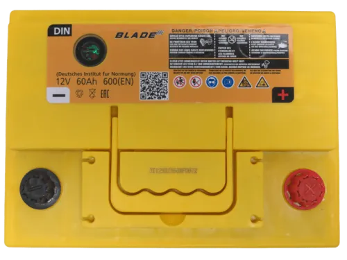 Фото Аккумулятор BLADE 60 Ач, 600 А, 12 v, Обратная R+ (0), DIN L2, B13