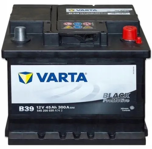Аккумулятор VARTA PROMOTIVE BLACK B39 545 200 030 45 R+
