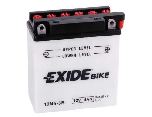 Аккумулятор EXIDE 12N5-3B 5 Ач, 40 А, 12 v, Обратная R+ (0) фото