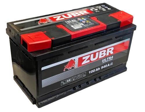 Фото Аккумулятор ZUBR Ultra 100 Ач, 940 А, 12 v, Обратная R+ (0), DIN L5, B13
