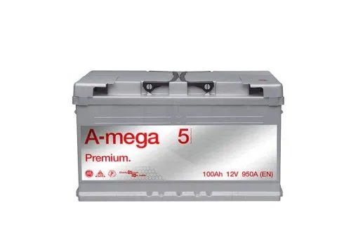 Аккумулятор A-mega Premium 100 R+