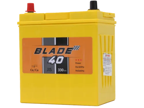 Фото Аккумулятор BLADE 40 Ач, 330 А, 12 v, Прямая L+ (1), JIS B19, B00