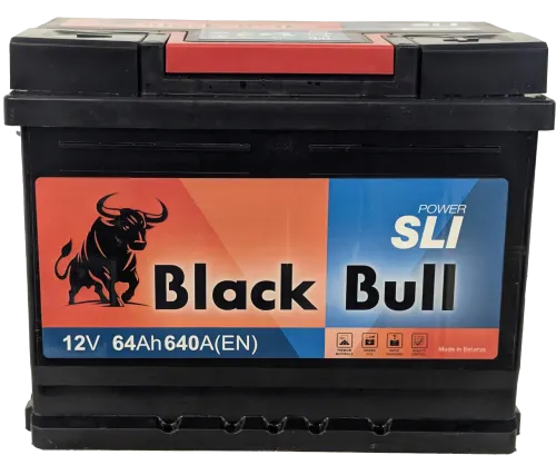 Фото BLACK BULL SLI 64 Ач, 640 А, 12v, Обратная R, L2