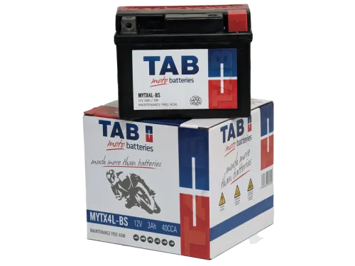 Аккумулятор TAB YTX4L-BS 3 Ач, 40 А, 12 v, Обратная R+ (0) фото
