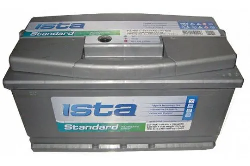 Аккумулятор ISTA STANDARD 90 R+