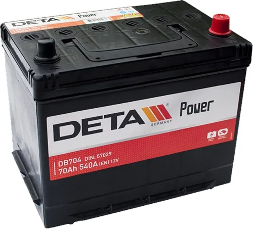 Аккумулятор DETA POWER DB704 70 R+