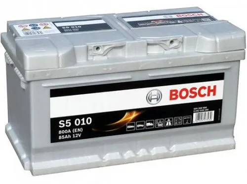 Фото Аккумулятор BOSCH S5 85 Ач, 800 А, 12 v, Обратная R+ (0), DIN LB5, B13