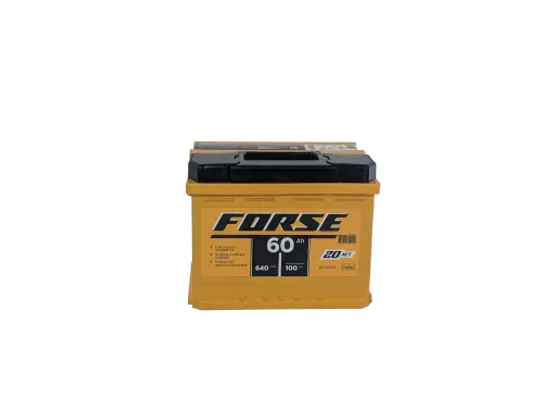 Фото Аккумулятор FORSE 60 Ач, 640 А, 12 v, Обратная R+ (0), DIN L2, B13