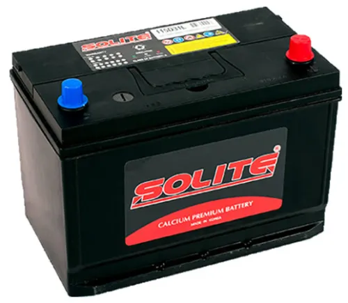 Фото Аккумулятор SOLITE 95 Ач, 750 А, 12 v, Обратная R+ (0), JIS D31, B13