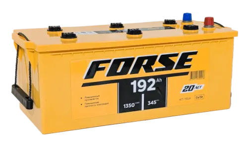 Аккумулятор FORSE 192 Ач, 1350 А, 12 v, Обратная L+ (3) euro, D5/B, B00 фото