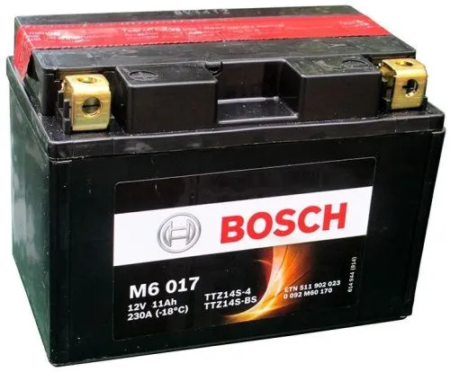 Аккумулятор BOSCH M6 11 Ач, 230 А, 12 v, Прямая L+ (1) фото