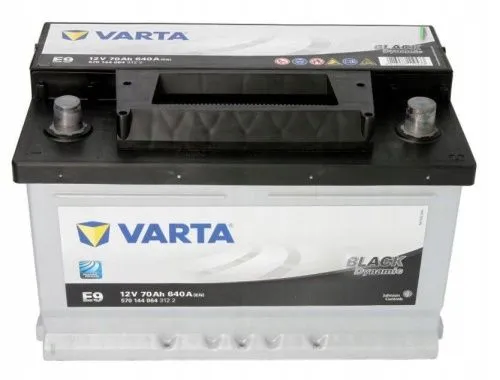 Фото Аккумулятор VARTA Black Dynamic 70 Ач, 640 А, 12 v, Обратная R+ (0), DIN LB3, B13