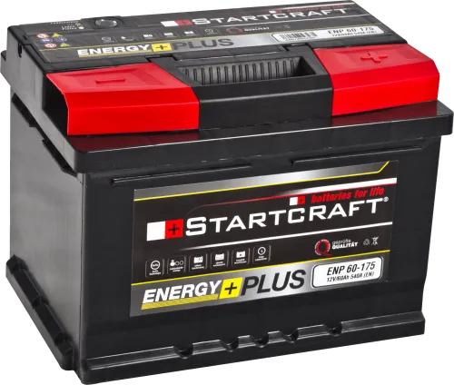 Аккумулятор STARTCRAFT ENERGY PLUS 60 R+