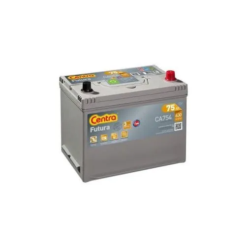 Фото Аккумулятор CENTRA Futura 75 Ач, 630 А, 12 v, Обратная R+ (0), JIS D26, B13