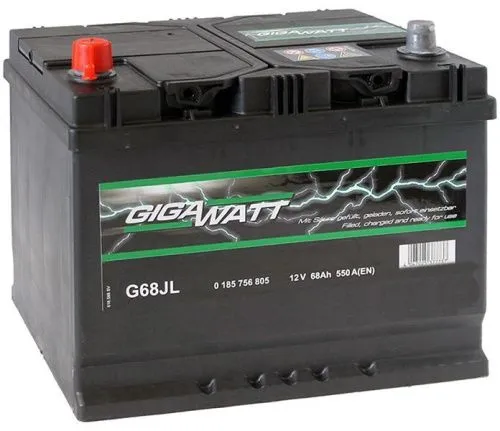 Аккумулятор GIGAWATT 68 L+