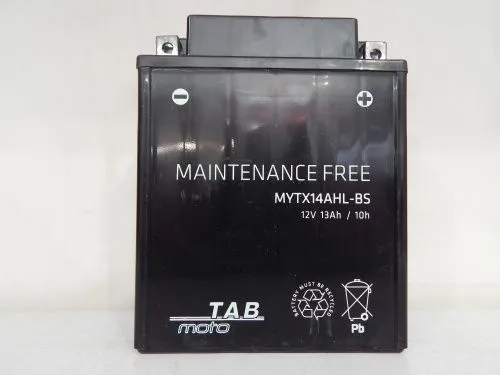 Аккумулятор TAB YTX14-BS AGM 12 Ач, 200 А, 12 v, Прямая L+ (1) фото