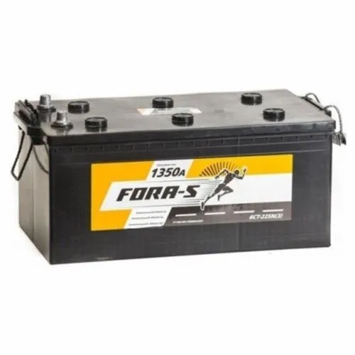 Аккумулятор FORA-S 225 Ач, 1350 А, 12 v, Обратная L+ (3) euro, D6 (C), B00 фото