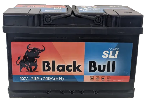Фото BLACK BULL SLI 74  низк, Ач, 740 А, 12v, Обратная R, LB3