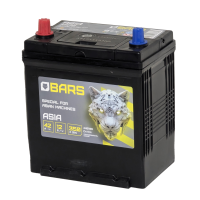 Аккумулятор BARS Asia 42 Ач, 350 А, 12 v, Прямая L+ (1), JIS B19, B00