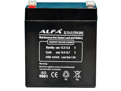 Аккумулятор ALFA 12V-4.5Ah