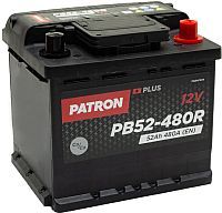 Аккумулятор PATRON Plus 52 R+