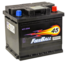 Аккумулятор FIREBALL 45 Ач, 410 А, 12 v, Обратная R+ (0), DIN L1, B13