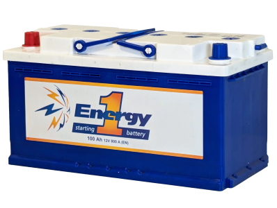 Аккумулятор ENERGY ONE 100 Ач, 800 А, 12 v, Прямая L+ (1), DIN L5, B13