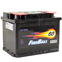 Аккумулятор FIREBALL 60 Ач, 510 А, 12 v, Обратная R+ (0), DIN L2, B13
