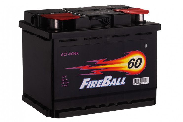 Аккумулятор FIREBALL 60 R+