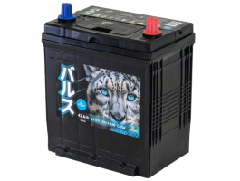 Аккумулятор BARS Asia 42 Ач, 350 А, 12 v, Обратная R+ (0), JIS B19, B00