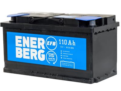 Аккумулятор ENERBERG EFB 110 Ач, 910 А, 12 v, Обратная R+ (0), DIN L5, B13