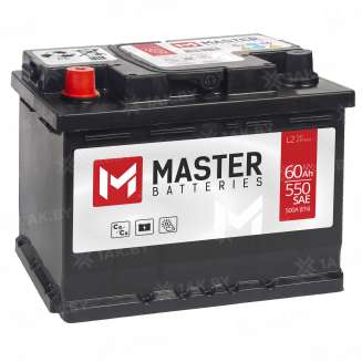 Аккумулятор Master Batteries 60 L+