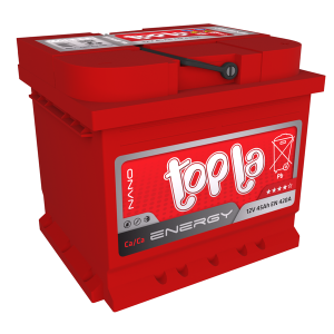 Аккумулятор TOPLA Energy 45 Ач, 420 А, 12 v, Обратная R+ (0), DIN LB1, B13