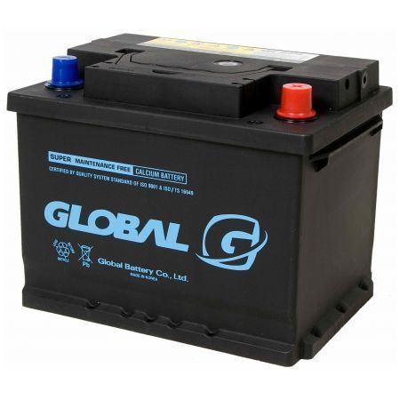 Аккумулятор GLOBAL 64 R+