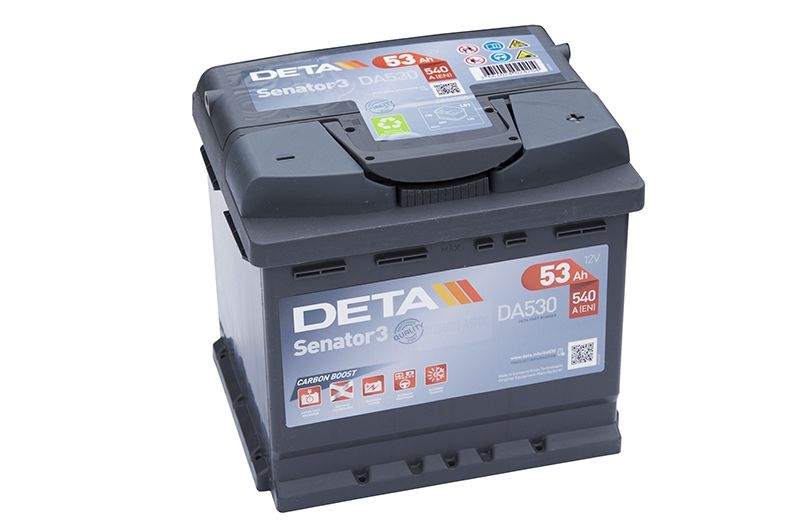 Аккумулятор DETA SENATOR 3 DA530 53 R+