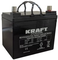 Аккумулятор автомобильный KRAFT AGM 33 Ач, 12 v для Tesla