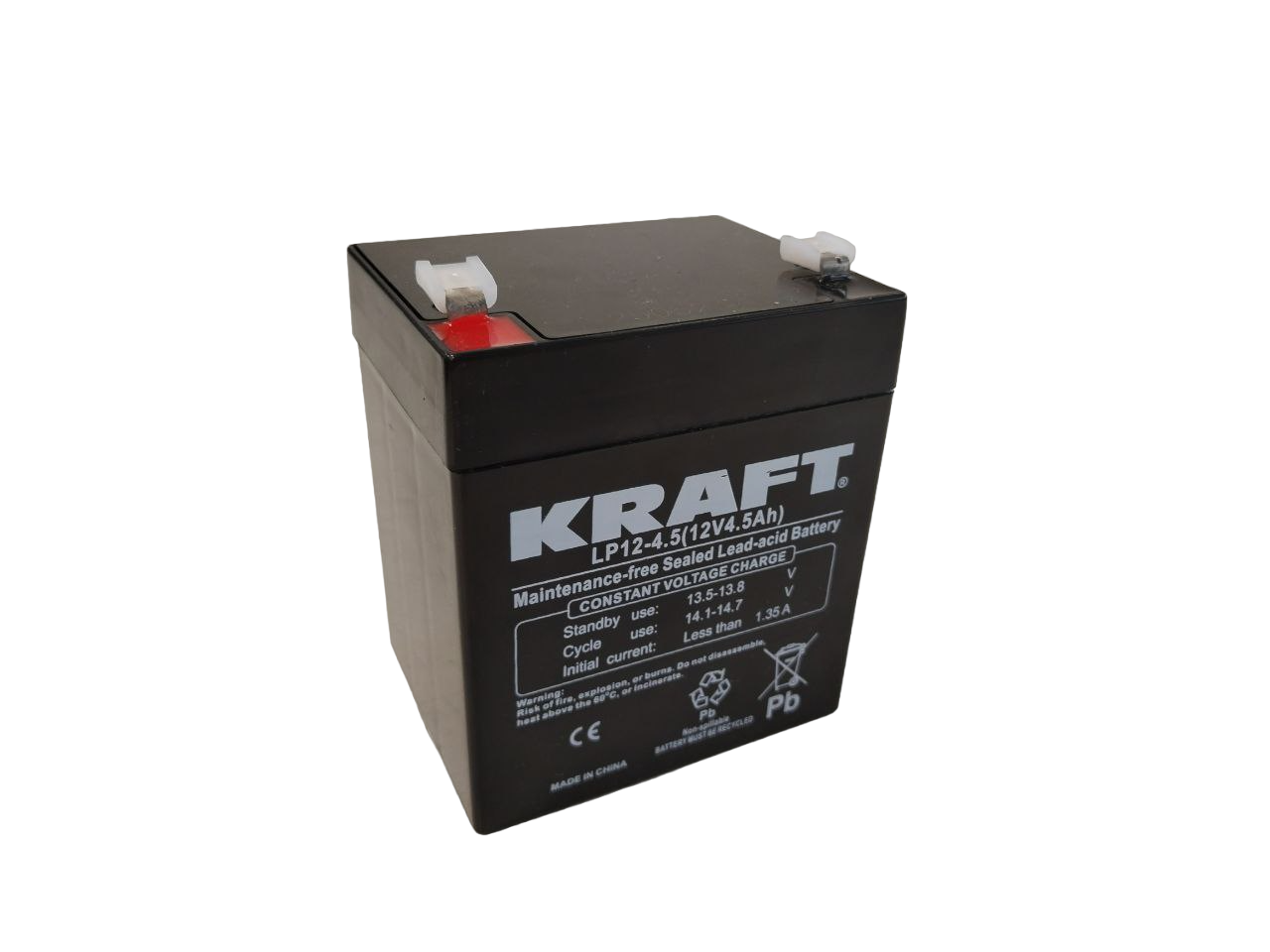 Аккумулятор KRAFT 12V-4.5Ah