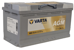 Аккумулятор VARTA Start-Stop AGM 95 Ач, 850 А, 12 v, Обратная R+ (0), DIN L5, B13