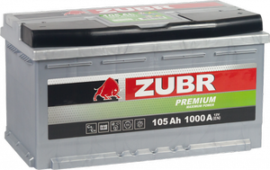 Аккумулятор Zubr Premium 105 L+