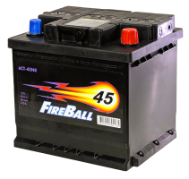 Аккумулятор FIREBALL 45 Ач, 410 А, 12 v, Обратная R+ (0), DIN L1, B13