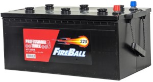Аккумулятор FIREBALL 225 Ач, 1350 А, 12 v, Обратная L+ (3) euro, D6 (C), B00