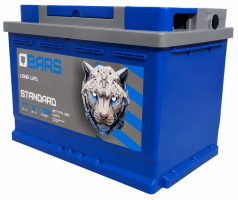 Аккумулятор BARS 77 Ач, 750 А, 12 v, Обратная R+ (0), DIN L3, B13